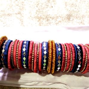 Handmade Silk Thread Bangles