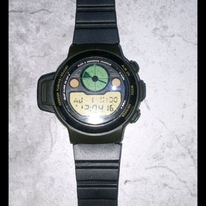 Rare Casio Retro Watch With Islamic Compass