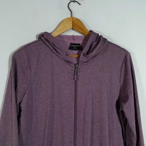 Purple Color Hoodie T-Shirt For Men's