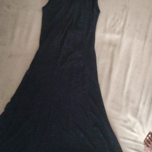 A Navy Blue Party Dress