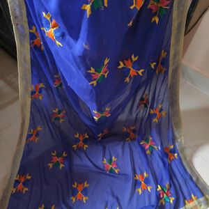 💙 Phulkari Duppatta With Embroidery 💙