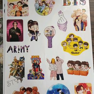 BTS CUTE 50 STICKERS!!!