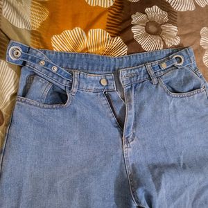 Blue Wide Leg Jeans From Urbanic