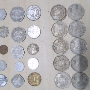 All Rare Indian Coins Set Of 25