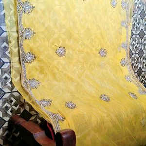 Heavy Handwork Saree