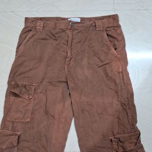 Brown Cargo Pants