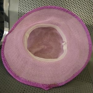 Purple Beach Hat For Women