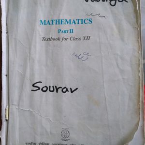 Class 12 Maths Ncert Part 2