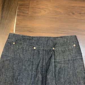 Y2K Long Denim Skirt