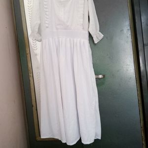 New White Colour Dress