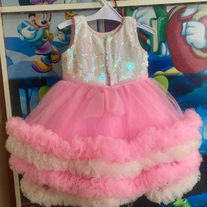 Beautiful Babygirl Pink Frock