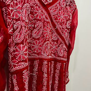 Lakhnawi Kurta With Inner