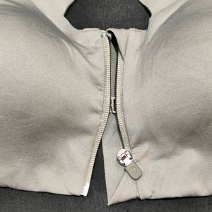 Lululemon Energy Bra Zip Front Size 34c