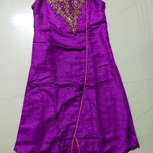 Purple Kurta