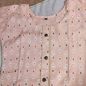 Short Pink Kurti