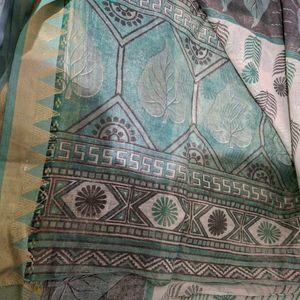 Cotton Blend Saree