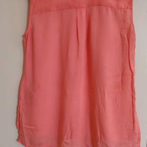 Vero Moda Coral  Sleevless Top