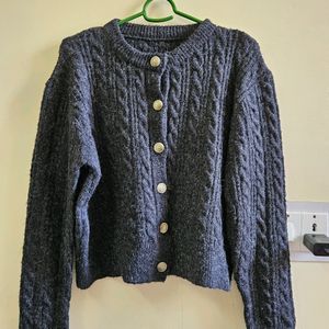 Charcoal Cardigan