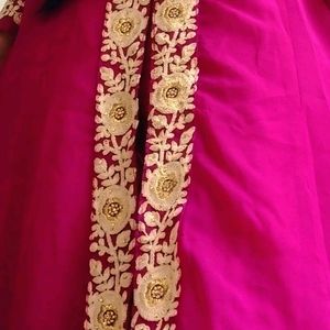 Women Anarkali Dress With Dupatta