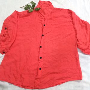 Light Orange Shirt For Women