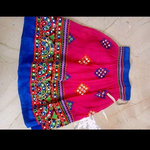 Combo Of Skirt Nd Long Blouse For Girls