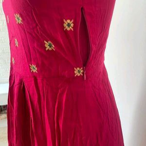 Hot Kurti Pink Dress