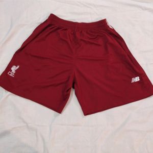 Red Football Jersey & Shorts Combo Liverpool FC