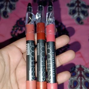 3 Pcs Supermatte Lipstick+ Freebie😍❤