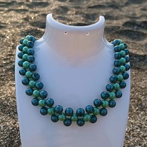 Green Pearls Neckpiece