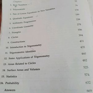 Class 10th - Maths Books