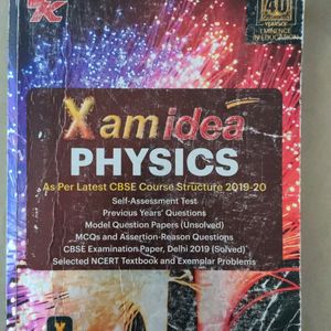 Xam Idea Physics Class 12