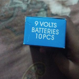 9volt Battery 🔋 10pics Seal Pack Box Argent Sale