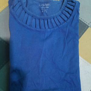 Cotton Bland Sleeveness Tshirt Top