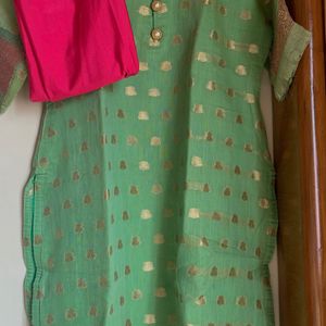 Banarasi Kurta With Leggings