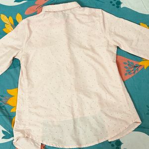 Stylish Baby Pink Shirt Top