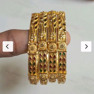 Gold Plated 1gram Bangles