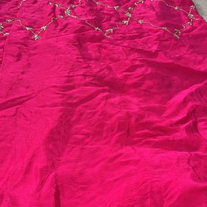 Partywear  Boutique Pink Saree