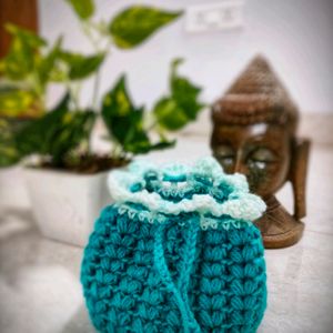 Handmade Crochet Potli Pouch