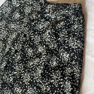 Floral A Line Skirt