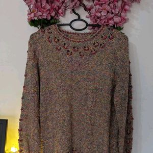 Multi Color Korean sweater