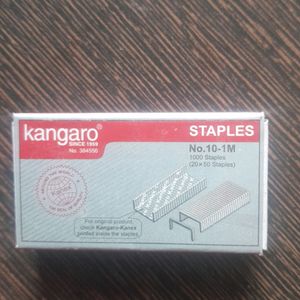 New Kangaroo Stapler Pin Box 1000 Staples