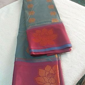 Embose Silk Saree