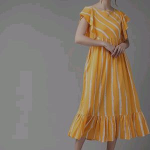 Mustard Dress