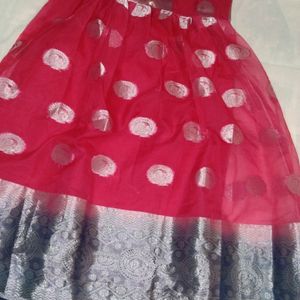 Silk Frock For Girls