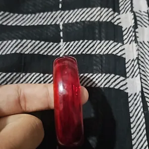 Red Glass Bangle (Kada)