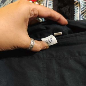 GAP Formal Black Midi Skirt