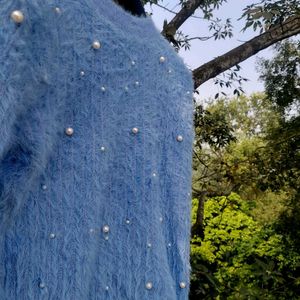 Sweater Top  With Bubbles