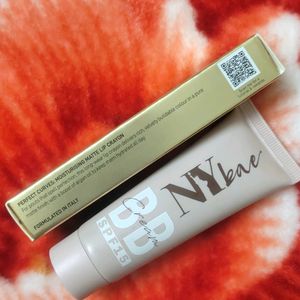 Myglamm Lip Crayon (Terra) + Nybae BB Cream SPF15 (Cinnamon 05)