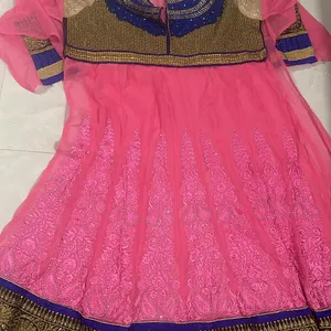 Unstiched Anarkali Dress