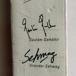 Viru, GG & DK Signed Small Bat